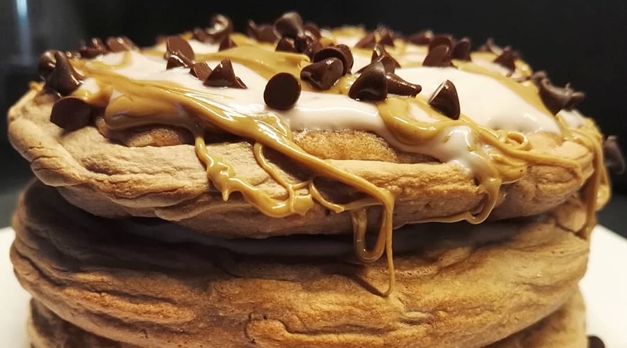 Pancakes con Crema al Pistacchio