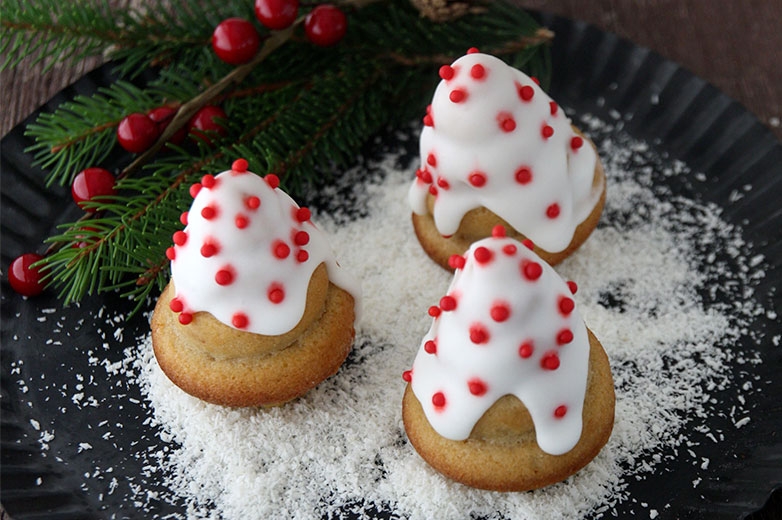 Alberelli di Natale con Crema Pistacchio