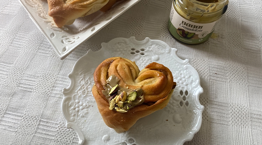 Brioches con pistacho