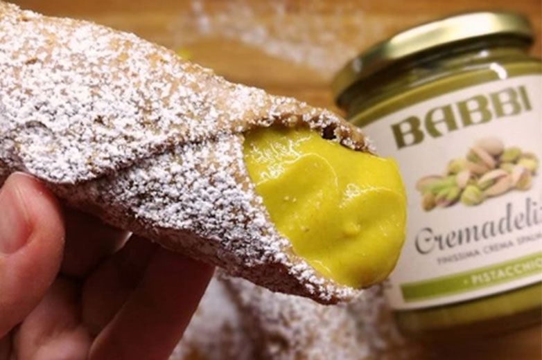 Cannoli al pistacchio