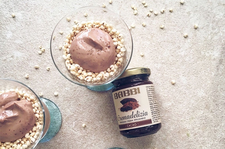 Coppette con Cremadelizia Cacao