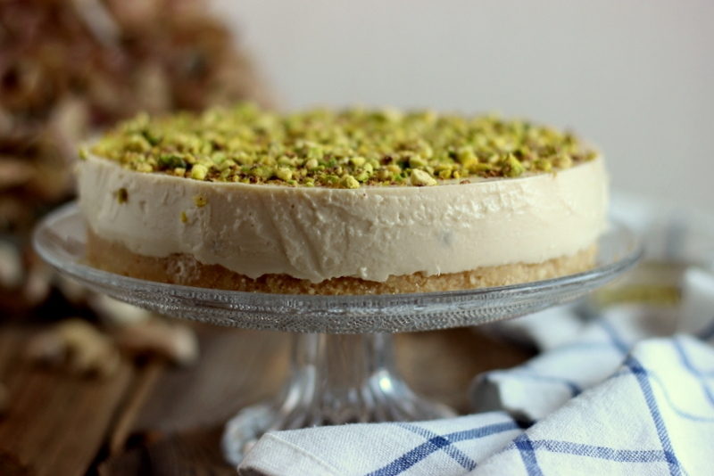 Cheesecake Raw al Pistacchio