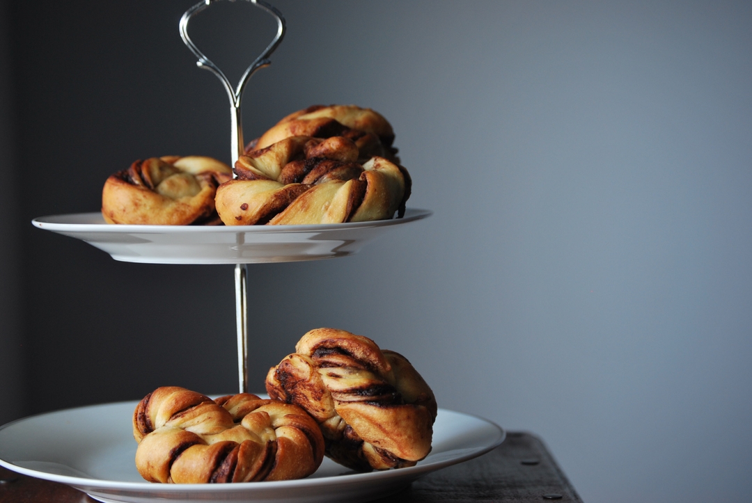 Girelle di Brioche con Crema Biscokrok