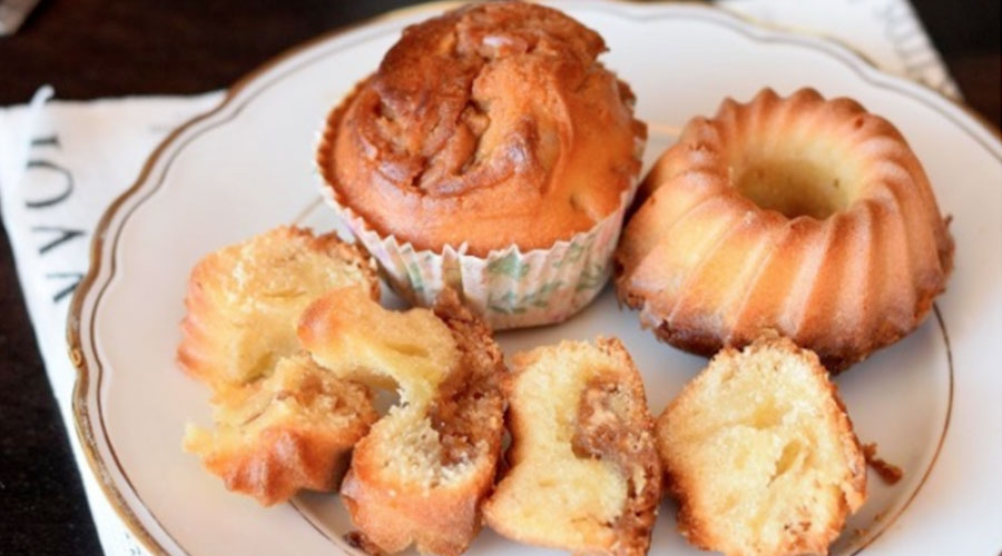 Muffin Vaniglia e Crema Nocciole