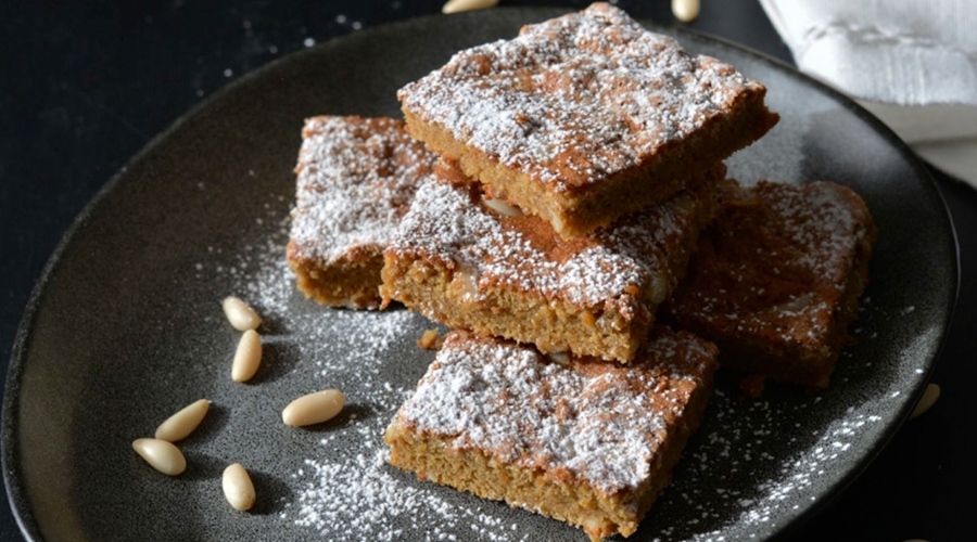 Tenerina con Cremadelizia ai pinoli